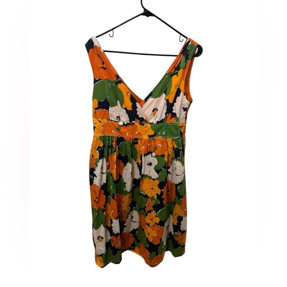 Liz Claiborne Floral Fit And Flare Dress Size 12 - Picture 2 of 5